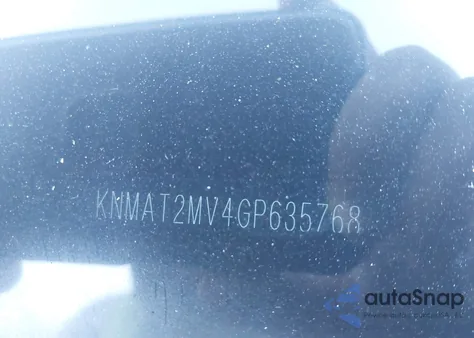 2016 Nissan Rogue Sv from USA, damaged, VIN KNMAT2MV4GP635768